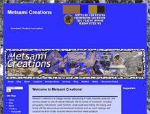 Tablet Screenshot of metsamicreations.com